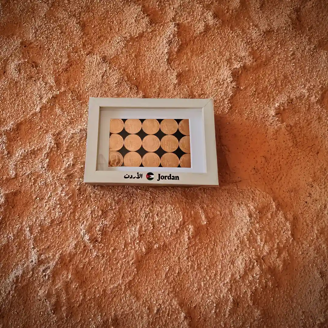 لوحة عرض شفاف لقرش تذكار "تذكّر"